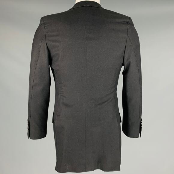 TOM FORD Size 38 Grey Wool Peak Lapel Sport Coat - Picture 3 of 7